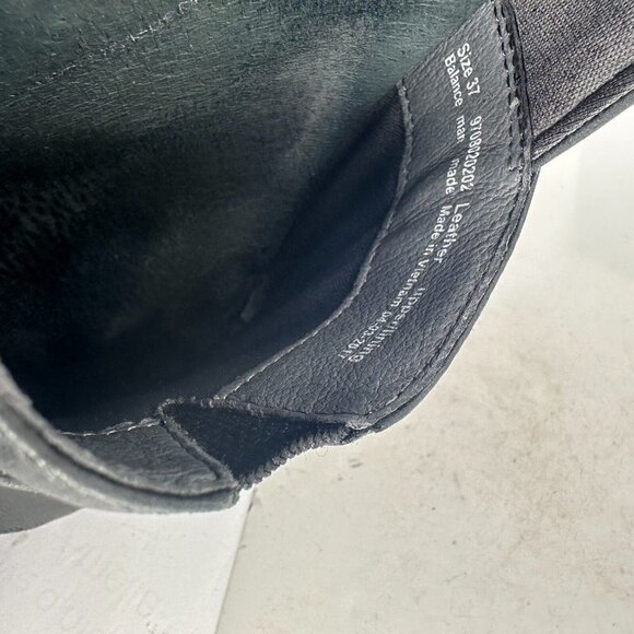 Dansko Jane Women Size 7 Black Leather Buckle Slip On Clog Shoes 9708020202 - Picture 13 of 13